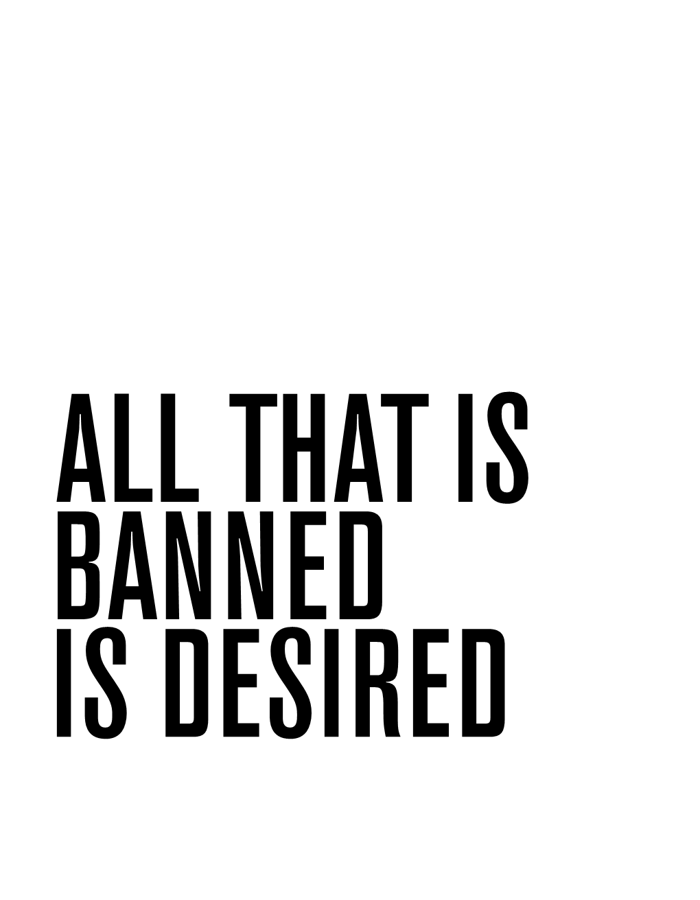 All That Is Banned Is Desired.Pdf