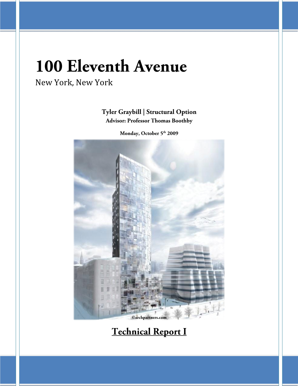 100 Eleventh Avenue New York, New York