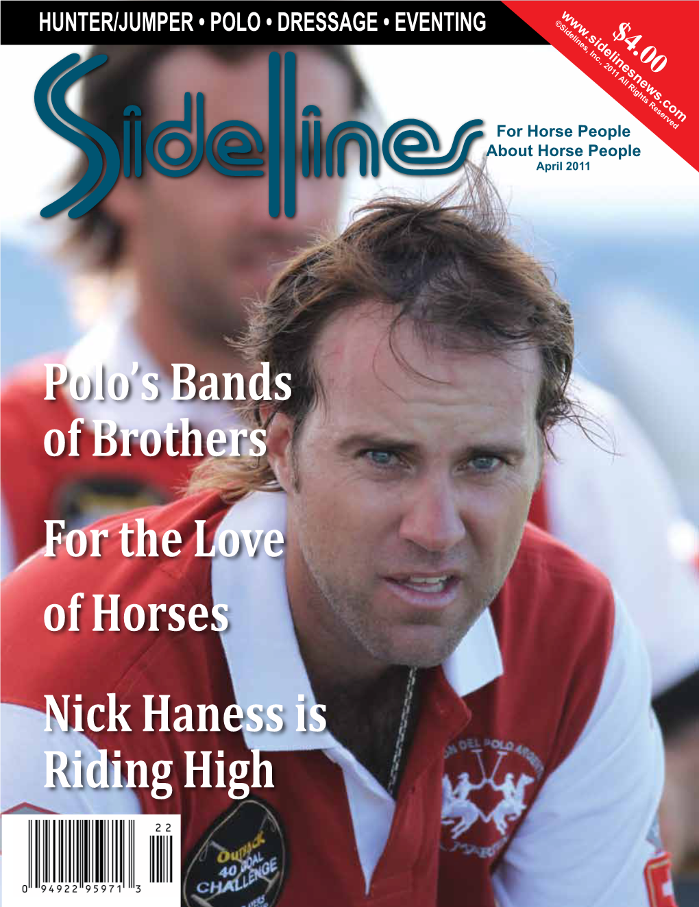 Polo's Bands of Brothers for the Love of Horses Nick Haness Is Riding High