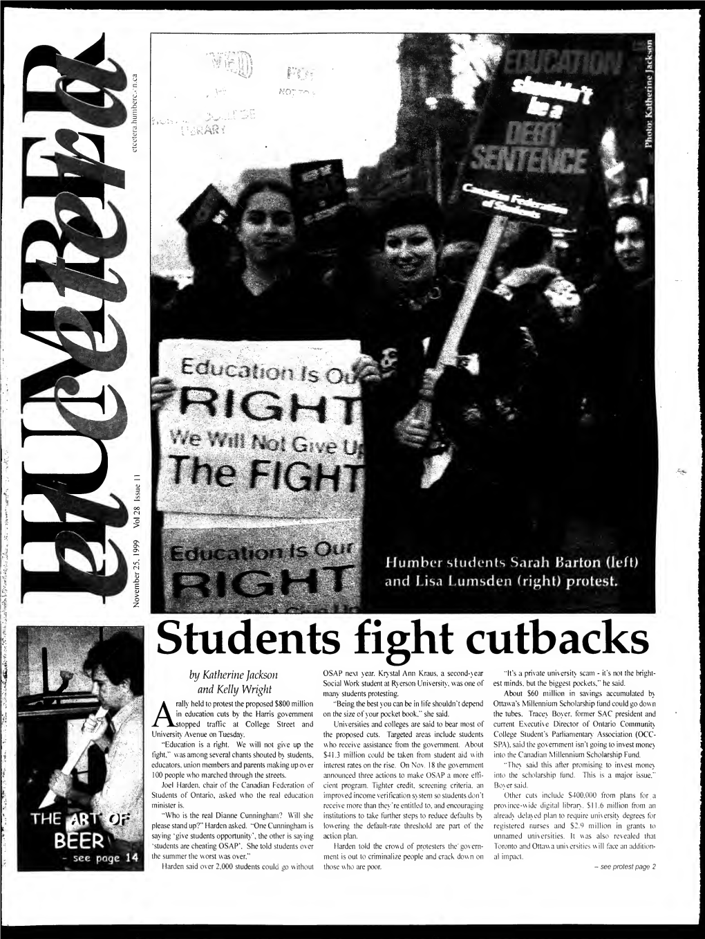 Students Fight Cutbacks