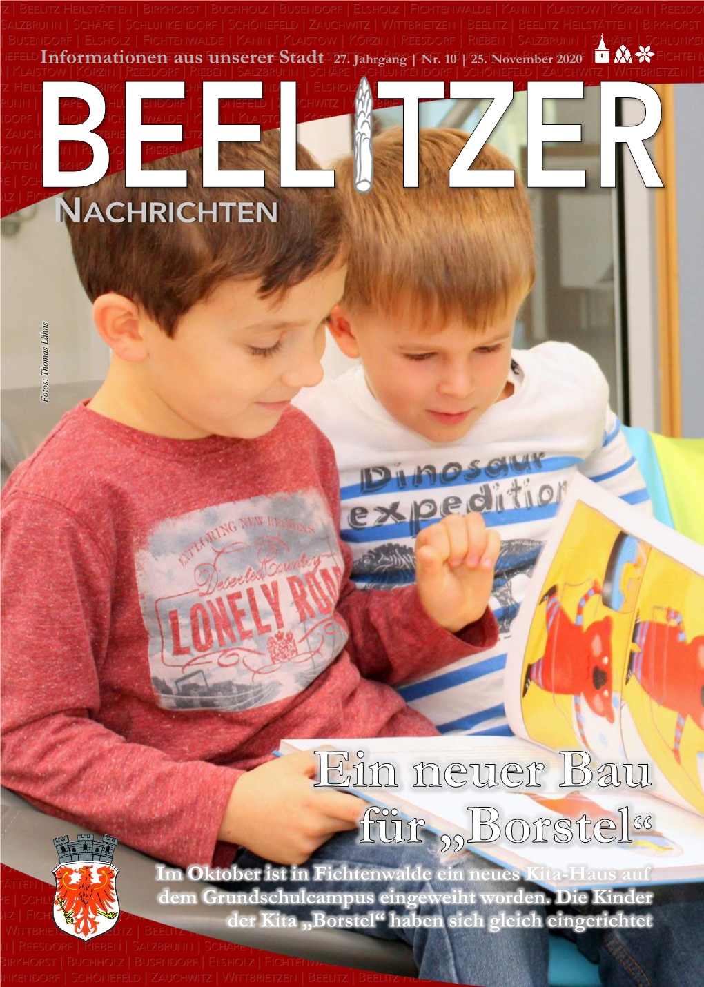 Beelitzer Nachrichten – November-Ausgabe 2020