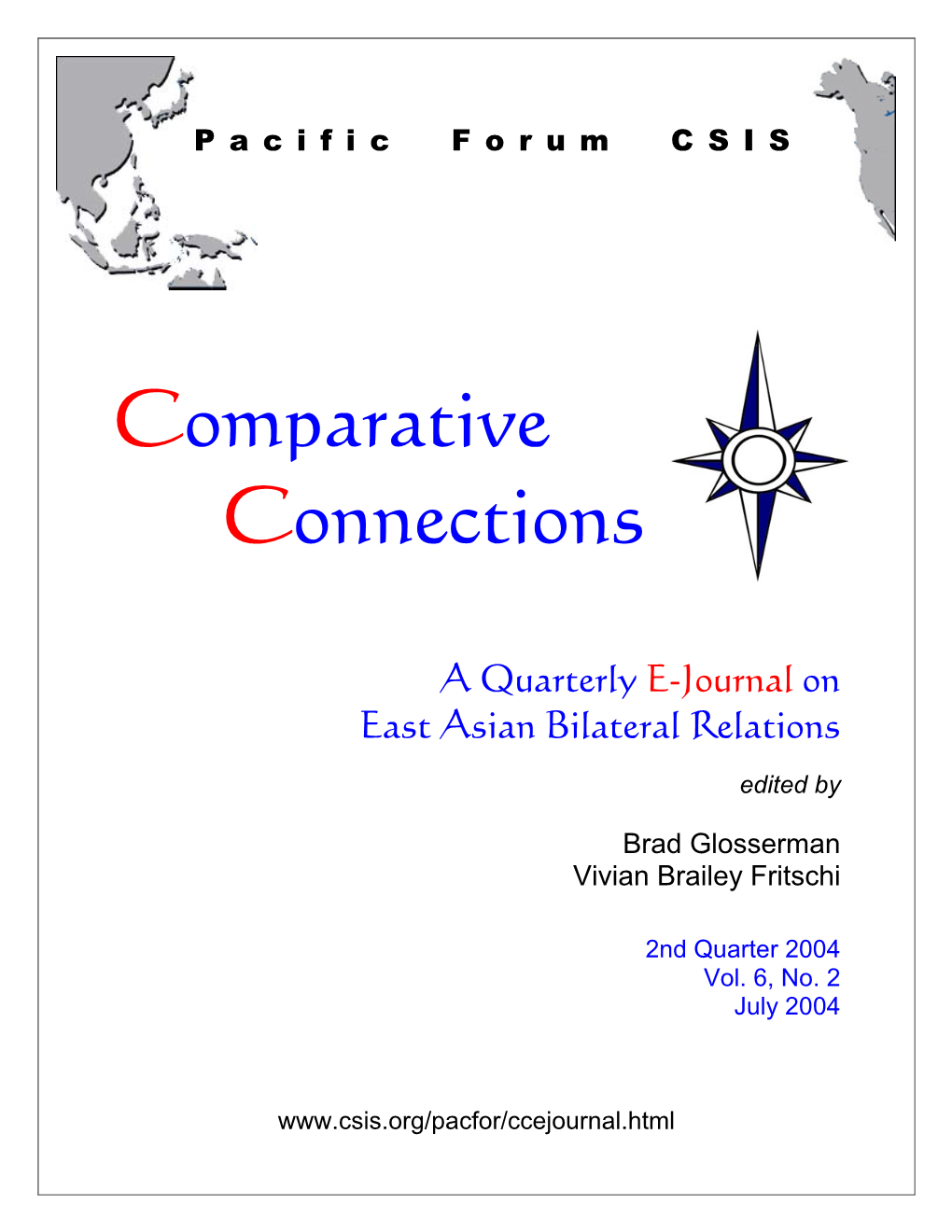 Comparative Connections, Volume 6, Number 2