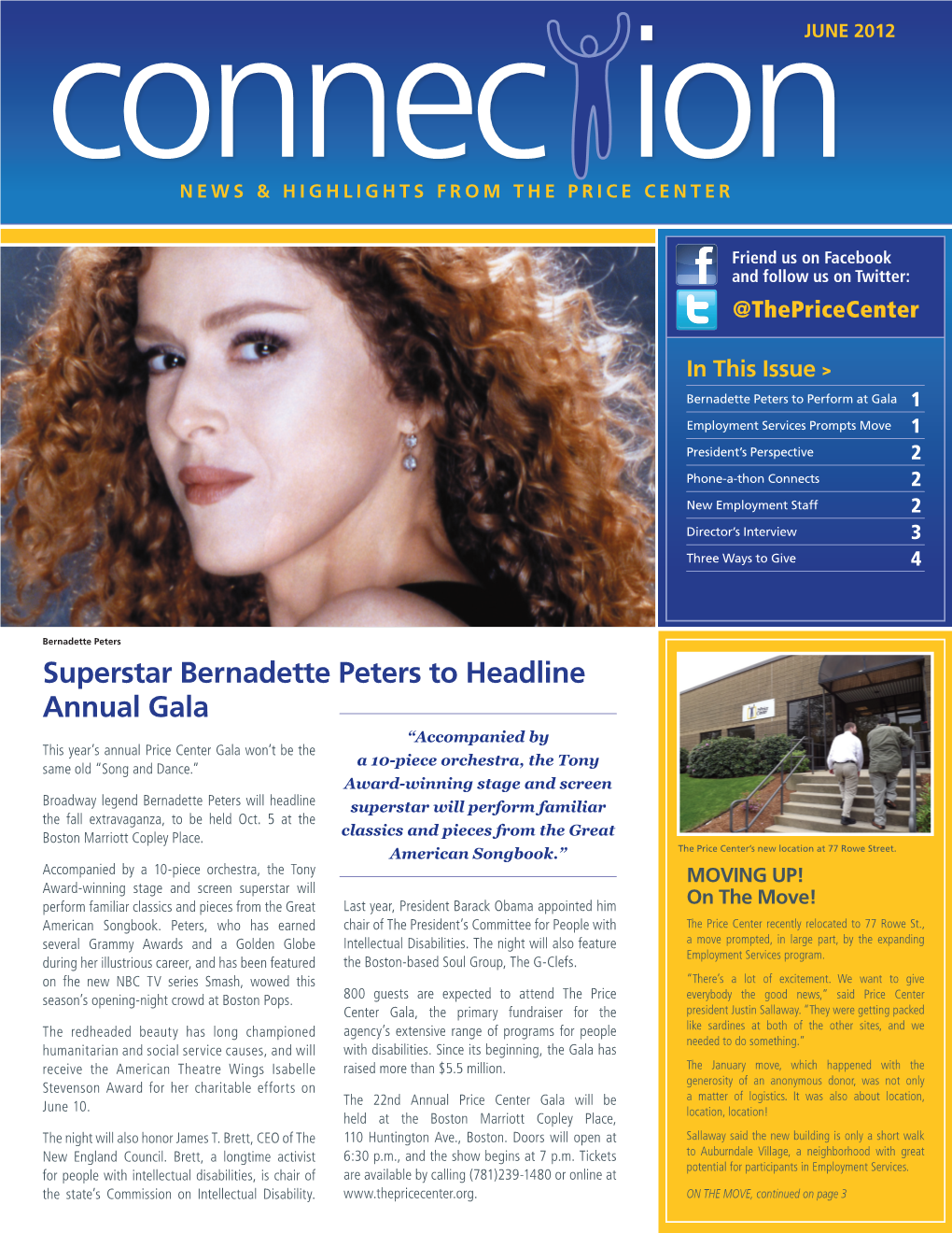 Superstar Bernadette Peters to Headline Annual Gala