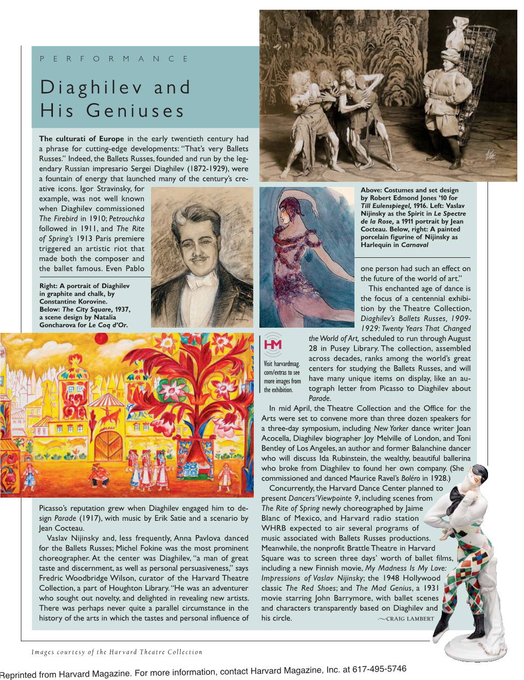 Diaghilev and His Geniuses