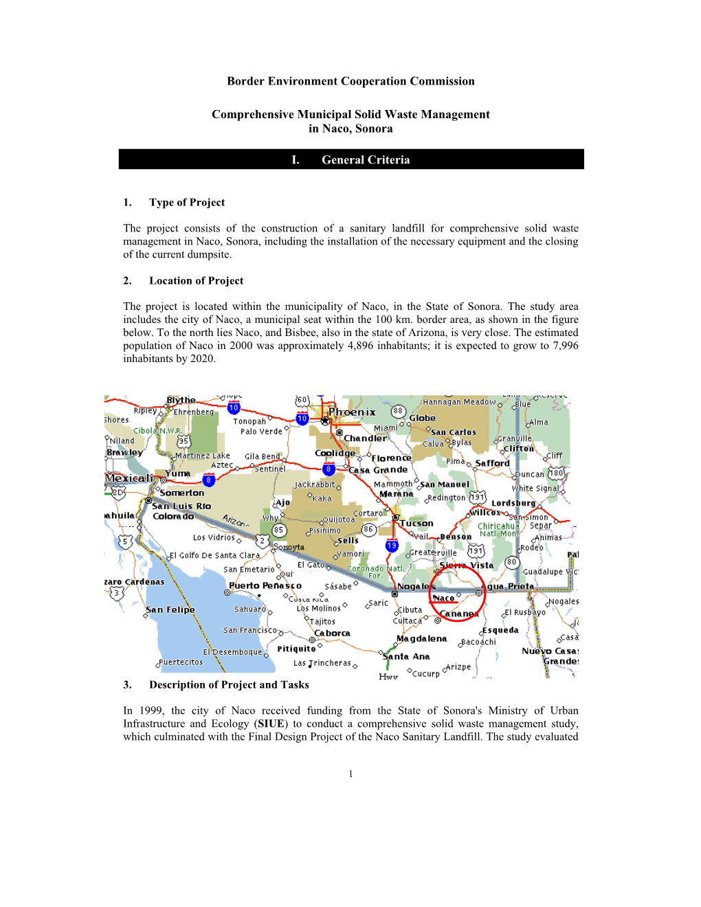 Border Environment Cooperation Commission Comprehensive