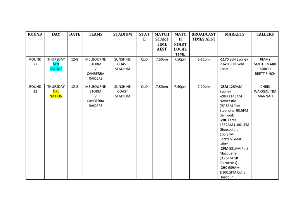 Schedule Here