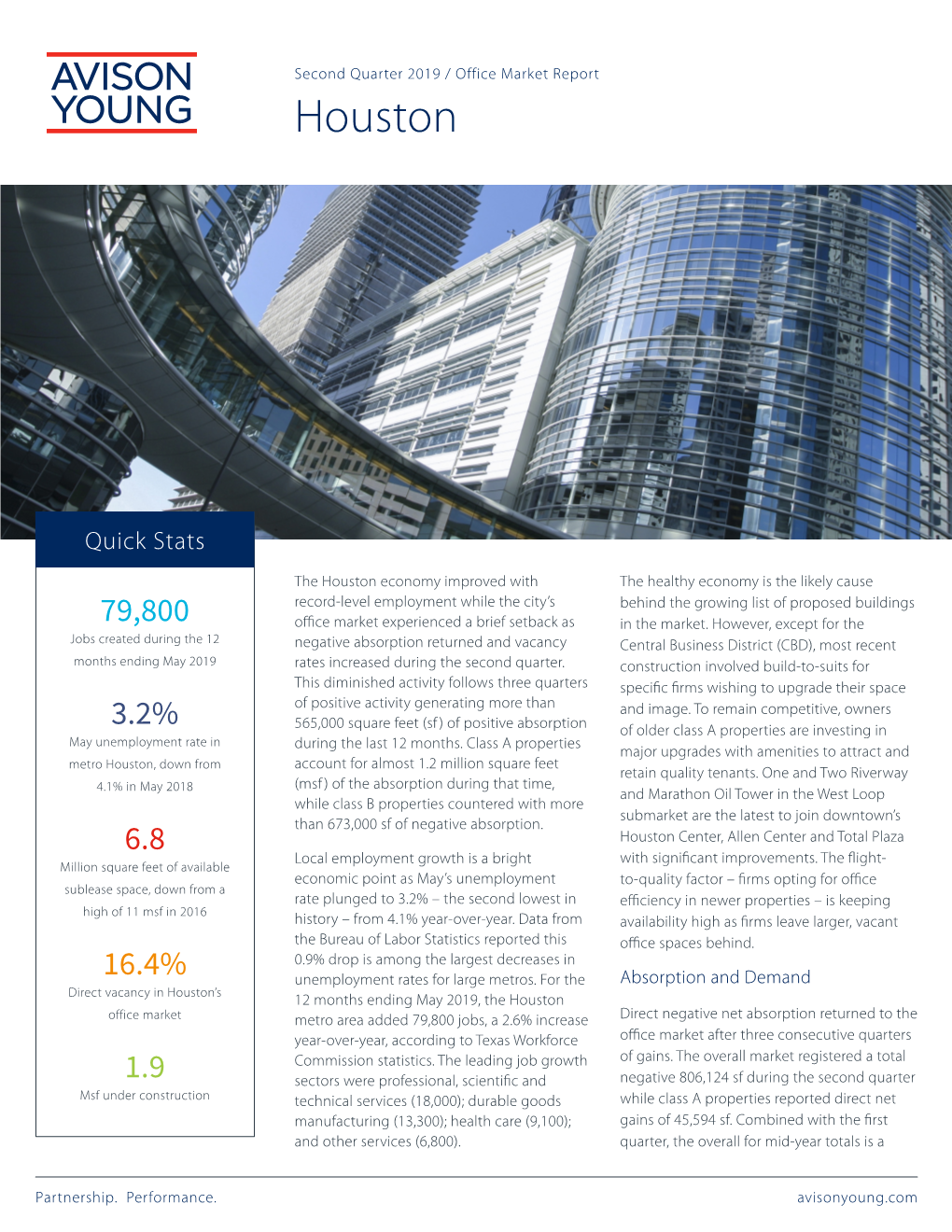 Houston Office Market Report