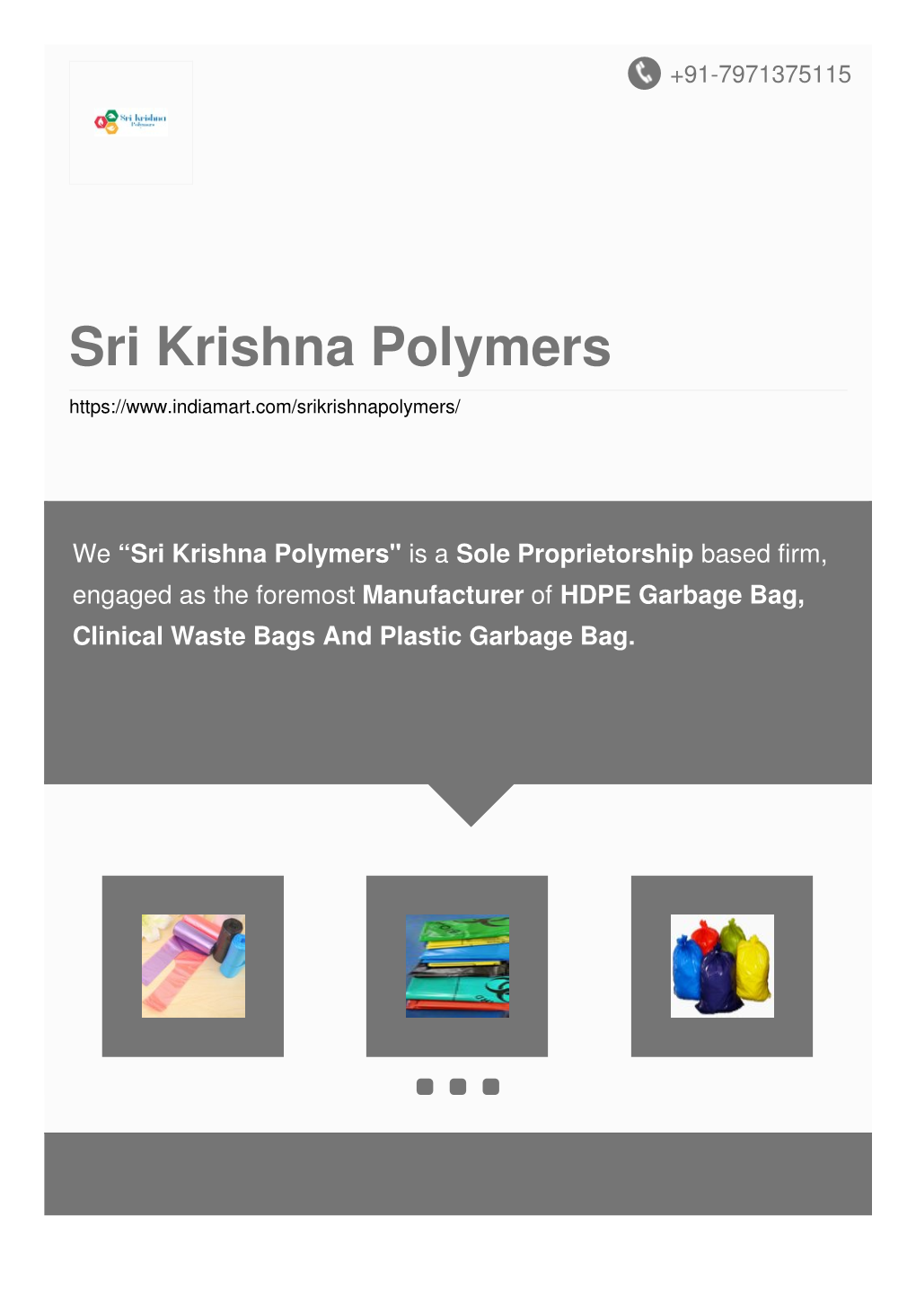 Sri Krishna Polymers