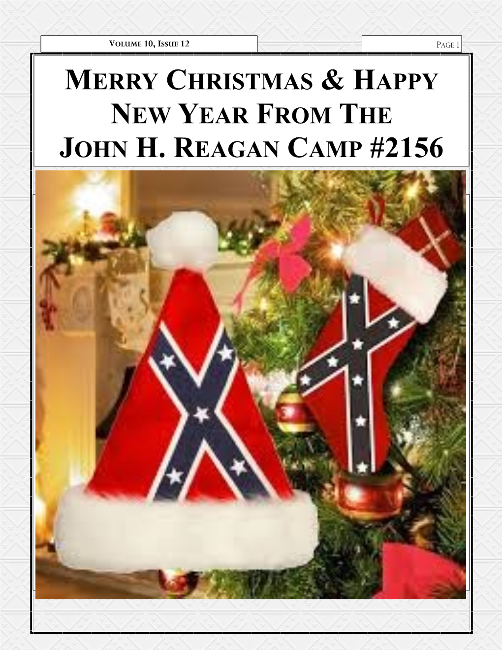 Merry Christmas & Happy New Year from the John H