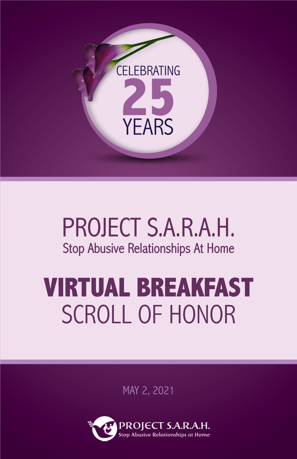 Project S.A.R.A.H. Virtual Breakfast Scroll of Honor