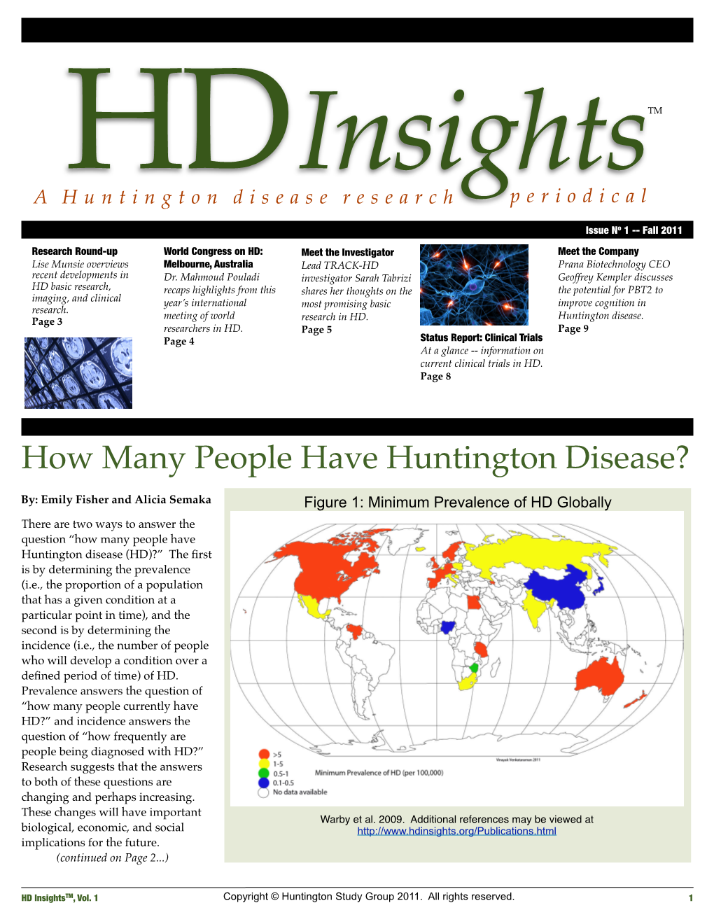How Many People Have Huntington Disease?
