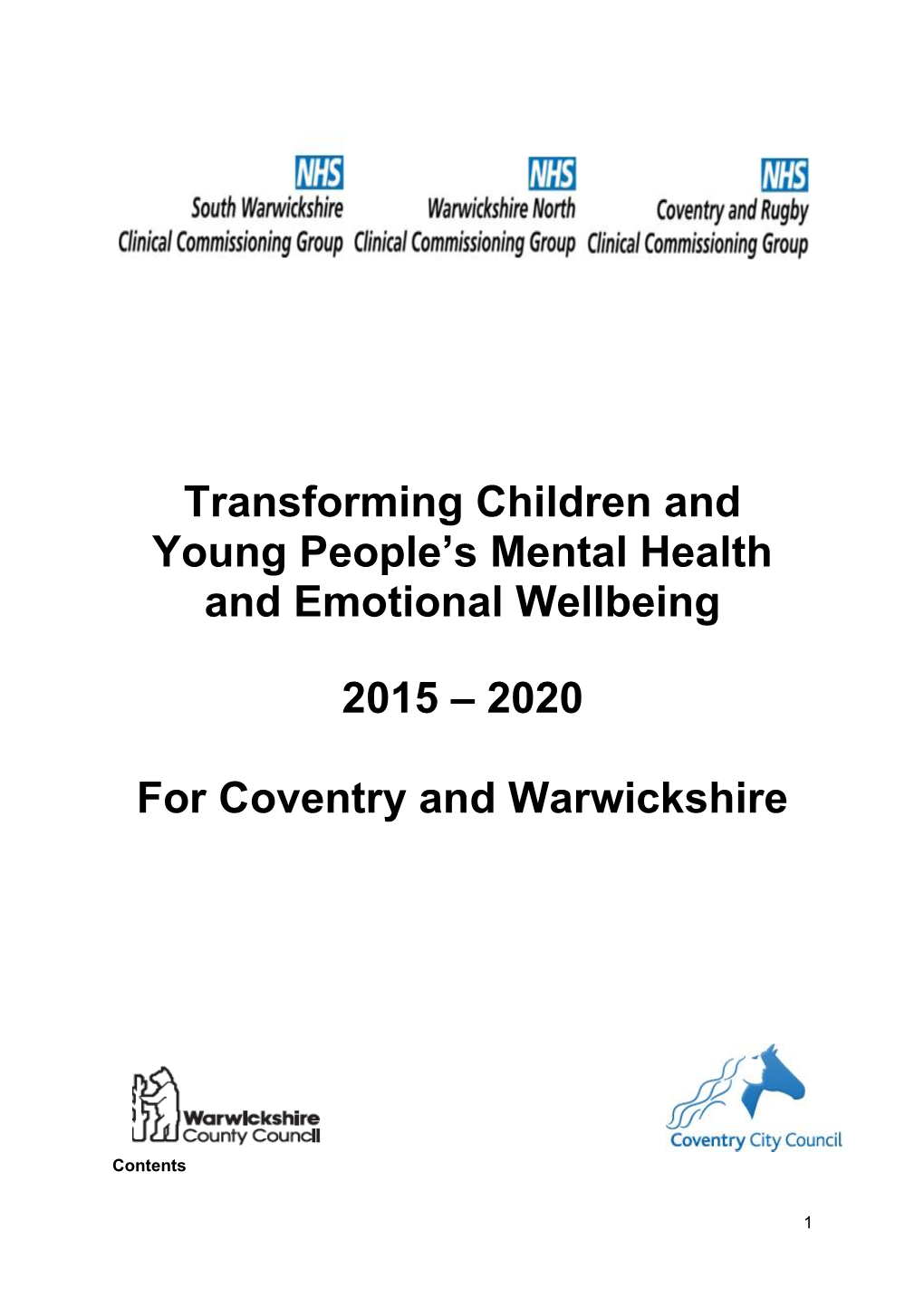 Transforming Children and Young People's Mental Health And