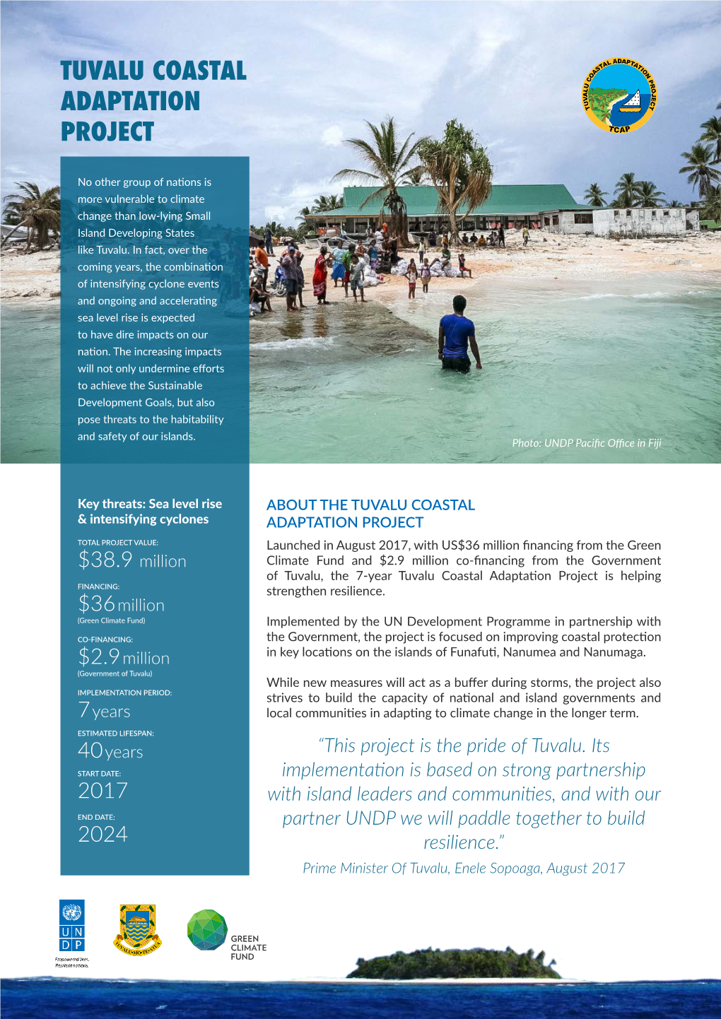 Tuvalu Coastal Adaptation Project