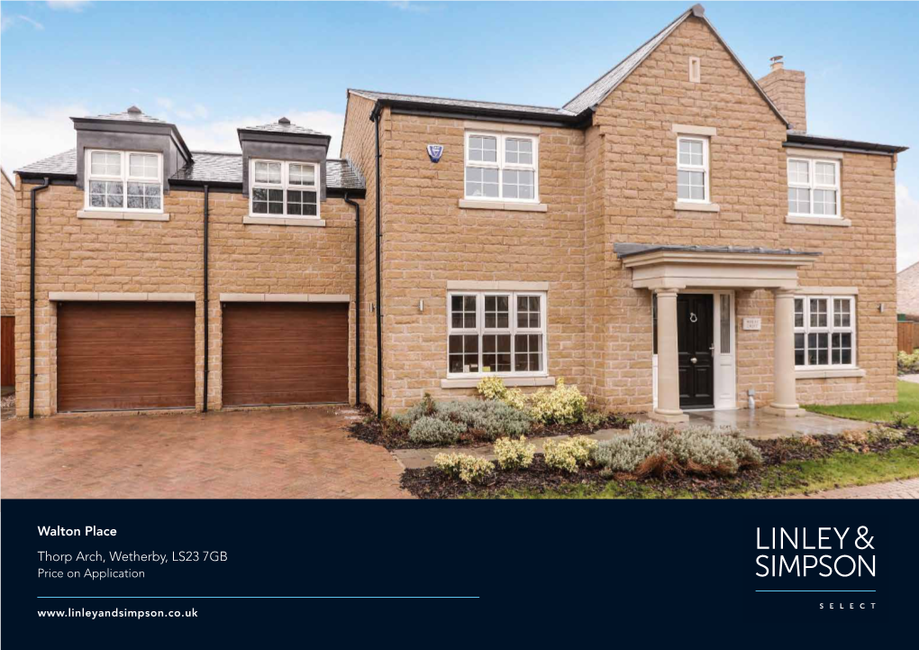 Walton Place Thorp Arch, Wetherby, LS23