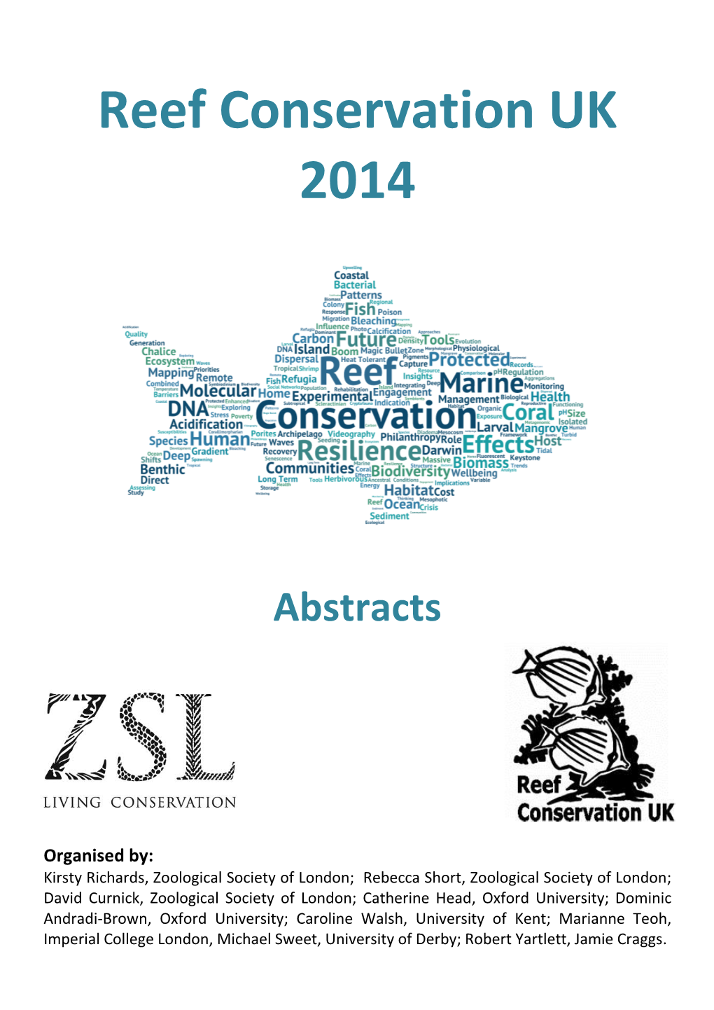 Reef Conservation UK 2014