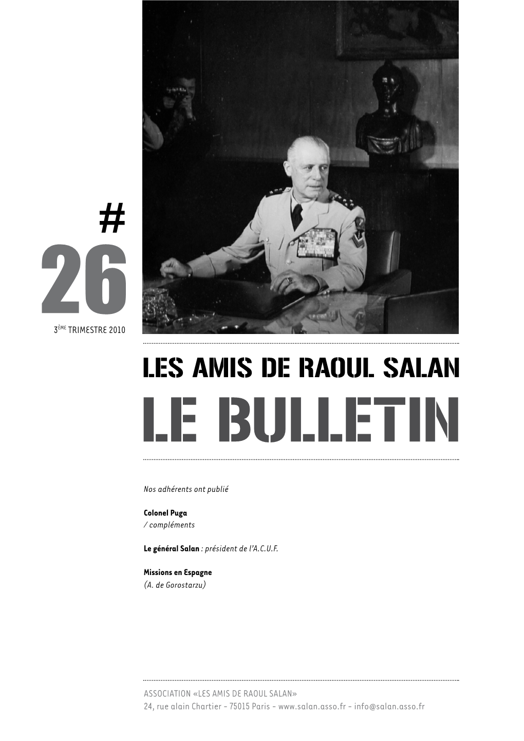 Bulletin 26 / 3Eme Trimestre 2011