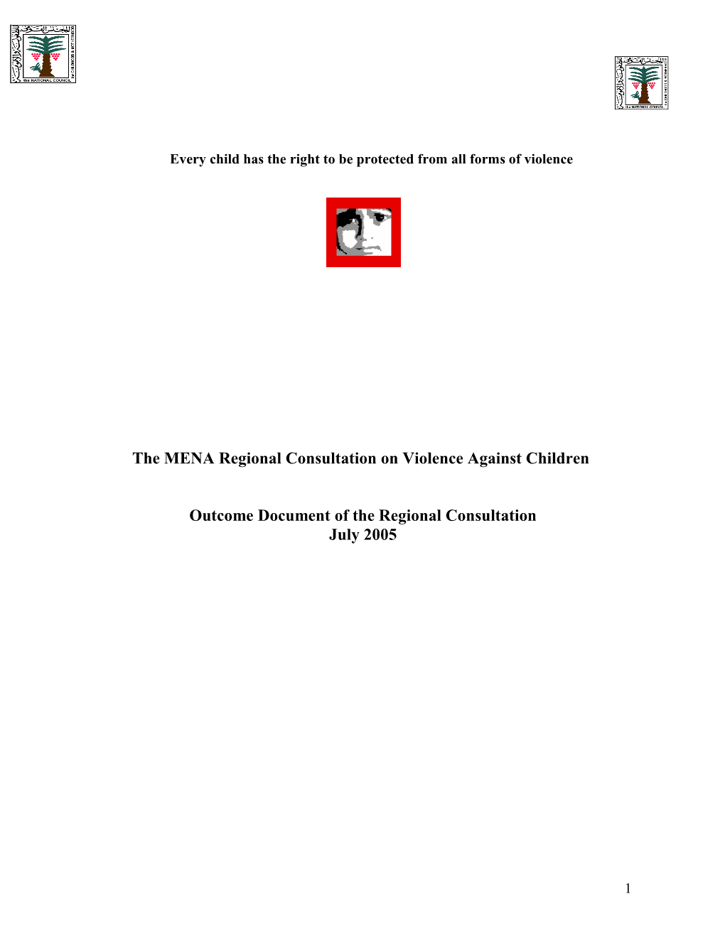 The MENA Regional Consultation on Violence Against Children