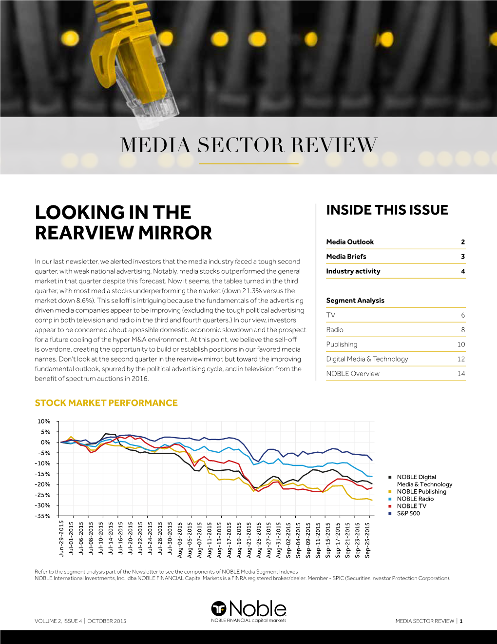 Newsletter Media Sector Review October 2015