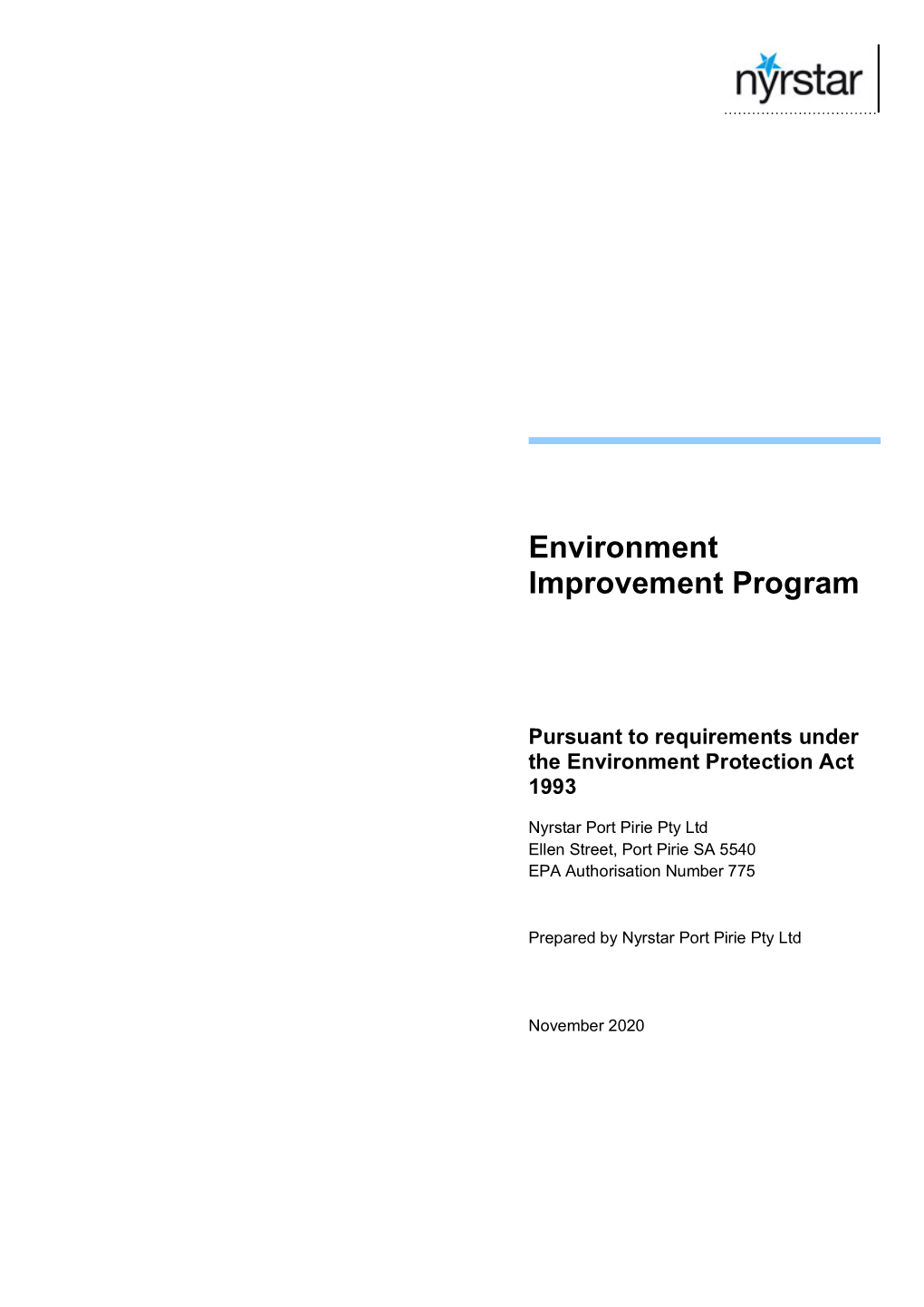 Environment Improvement Program