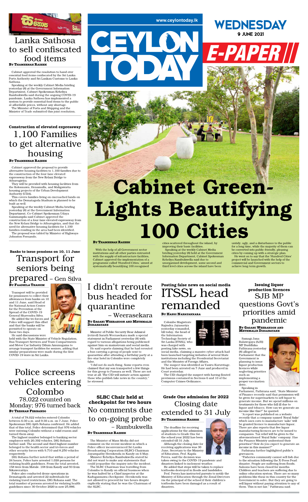 Cabinet Green- Lights Beautifying 100 Cities
