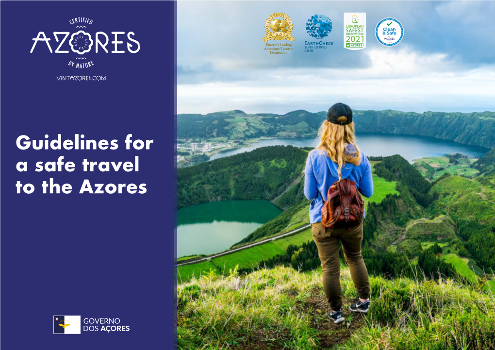 The Guidelines for a Safe Travel to the Azores