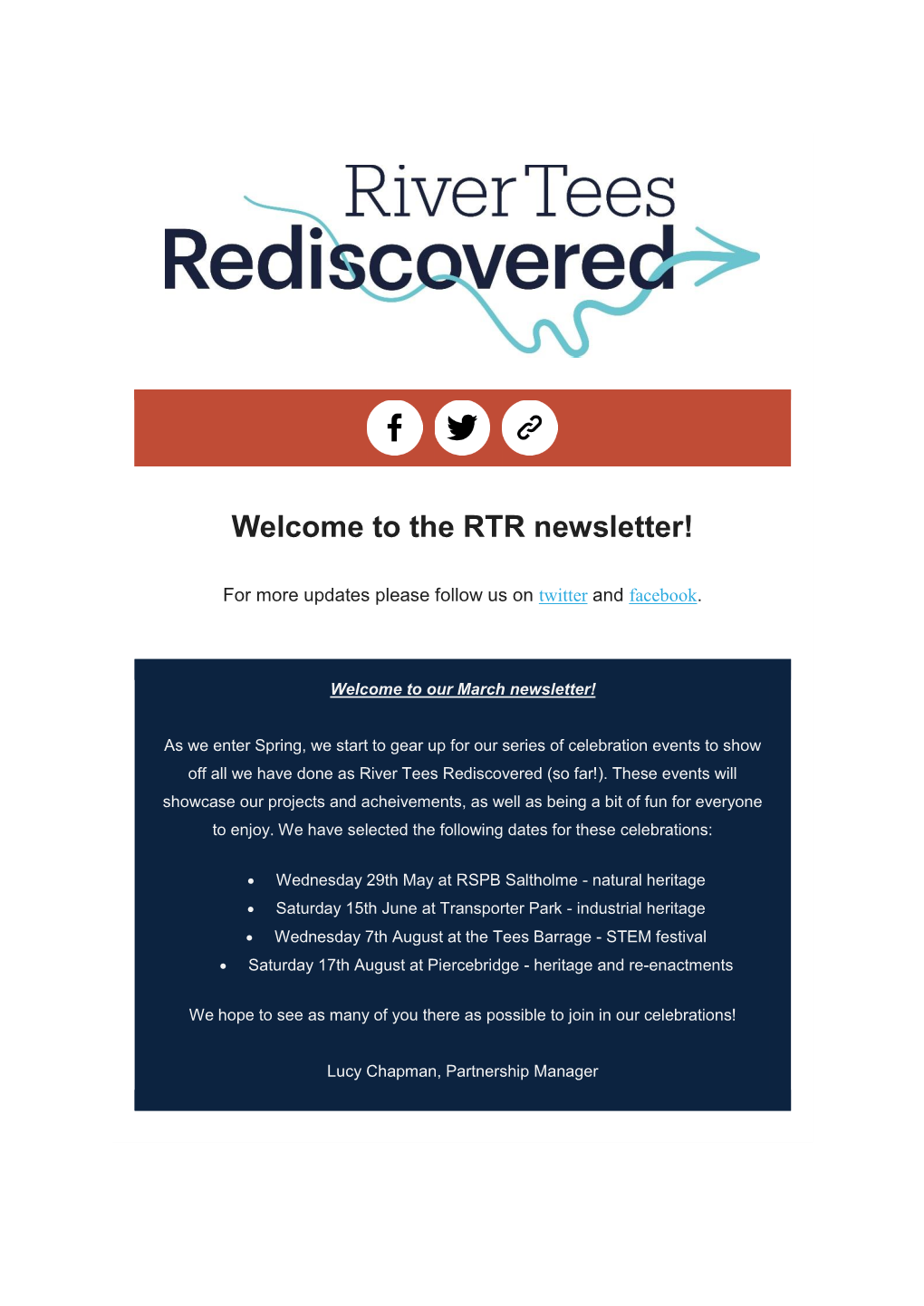 The RTR Newsletter!