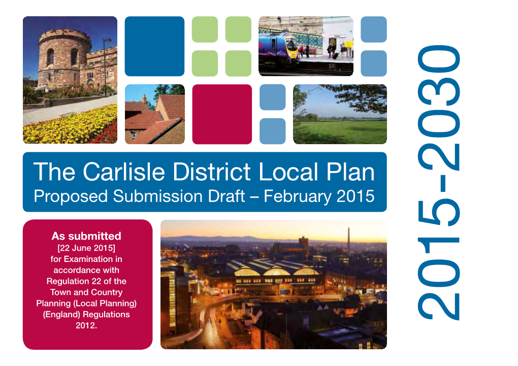 Carlisle District Local Plan Proposed Submission Draft 2015-2030