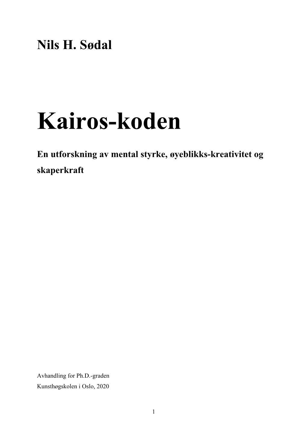 Kairos-Koden