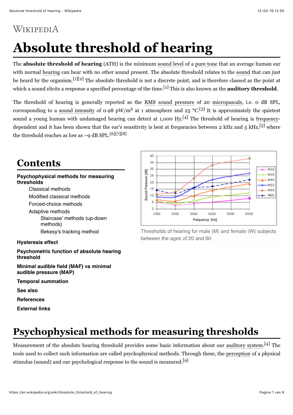 Absolute Threshold of Hearing - Wikipedia 13-04-19 12�50