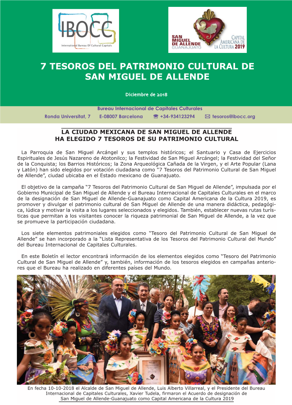 7 Tesoros Del Patrimonio Cultural De San Miguel De Allende