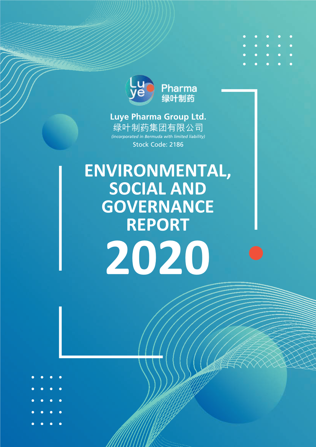 07-22 2021 Environmental, Social and Governance Report 2020 Publisher