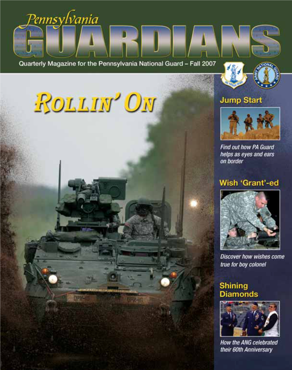 Pennsylvania Guardians Magazine Is Copyrighted to the Pennsylvania National National Guard