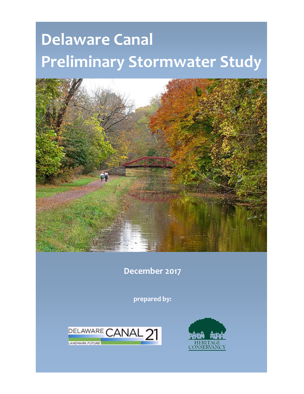 Delaware Canal Stormwater Study Final Report