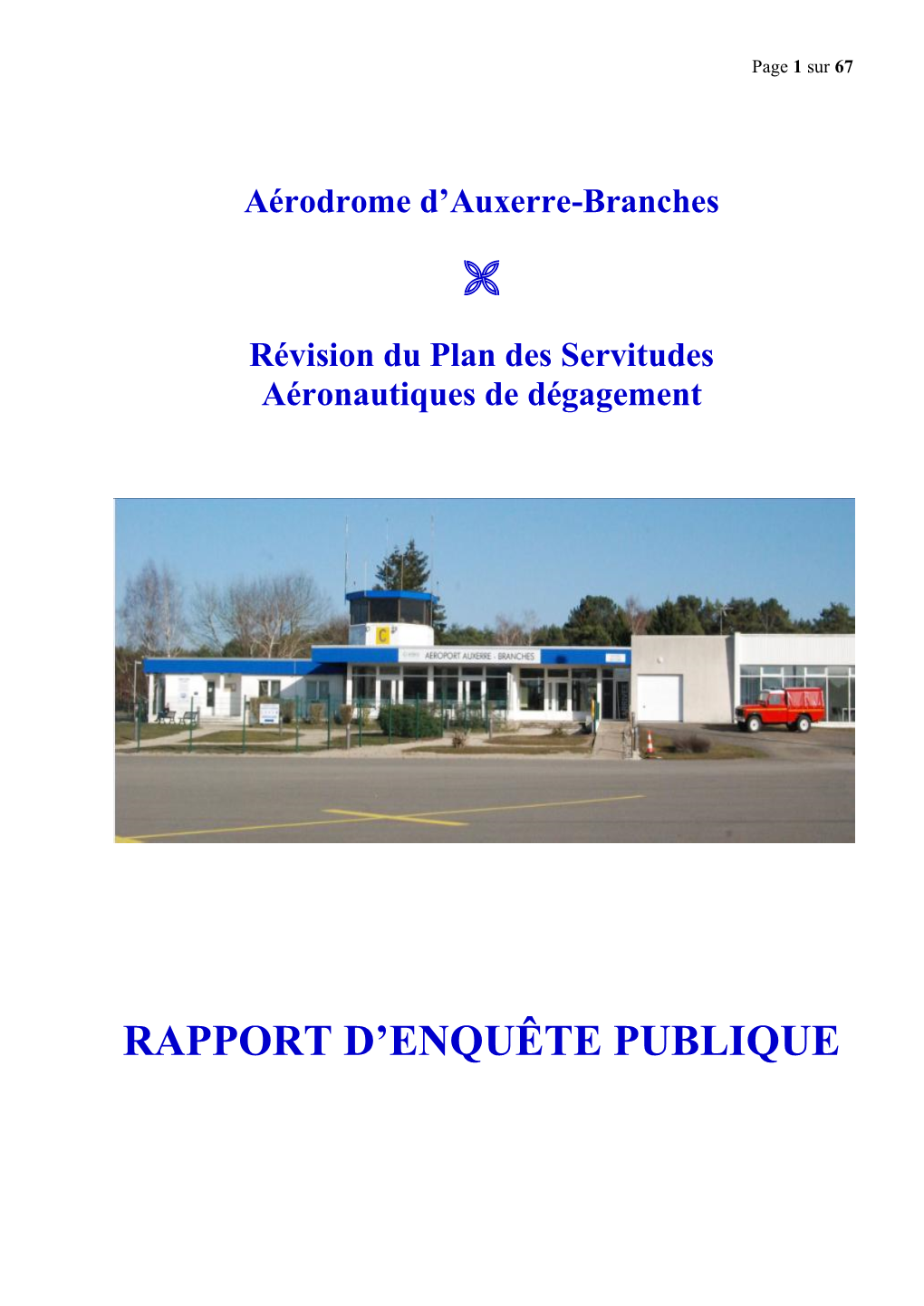 Rapport D'enquête Publique