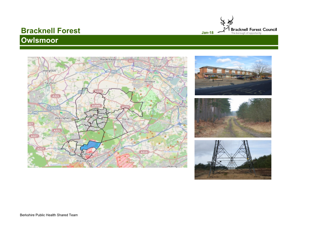 Owlsmoor Bracknell Forest at a Slower Rate Than It Has on Average Across Bracknell Forest Since 2001