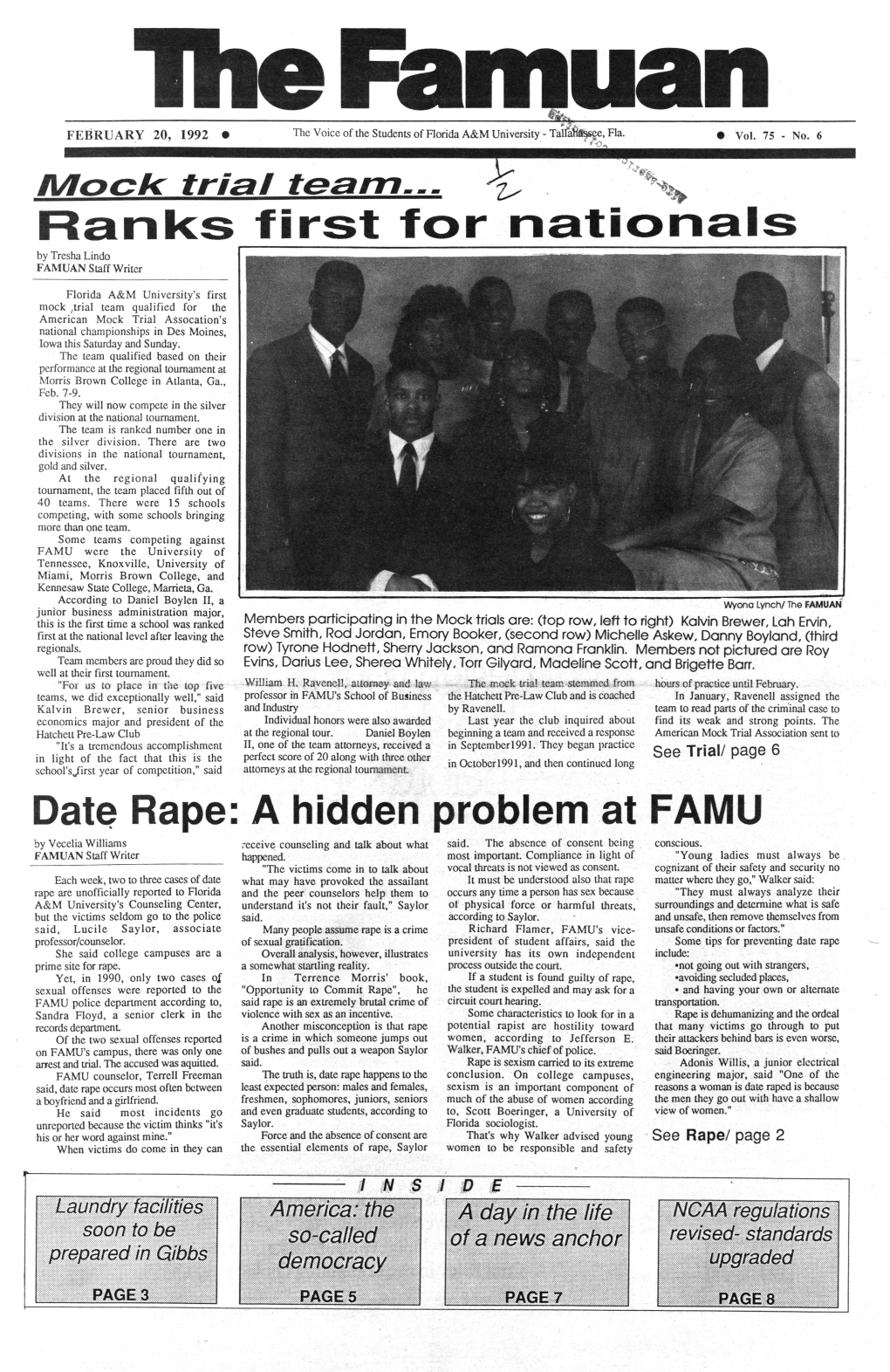 February 20, 1992 (The Famuan: October 2, 1986