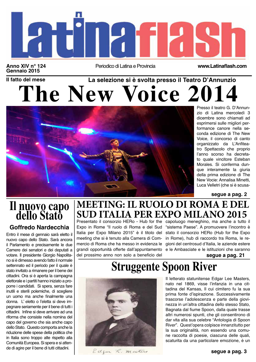 The New Voice 2014 Presso Il Teatro G