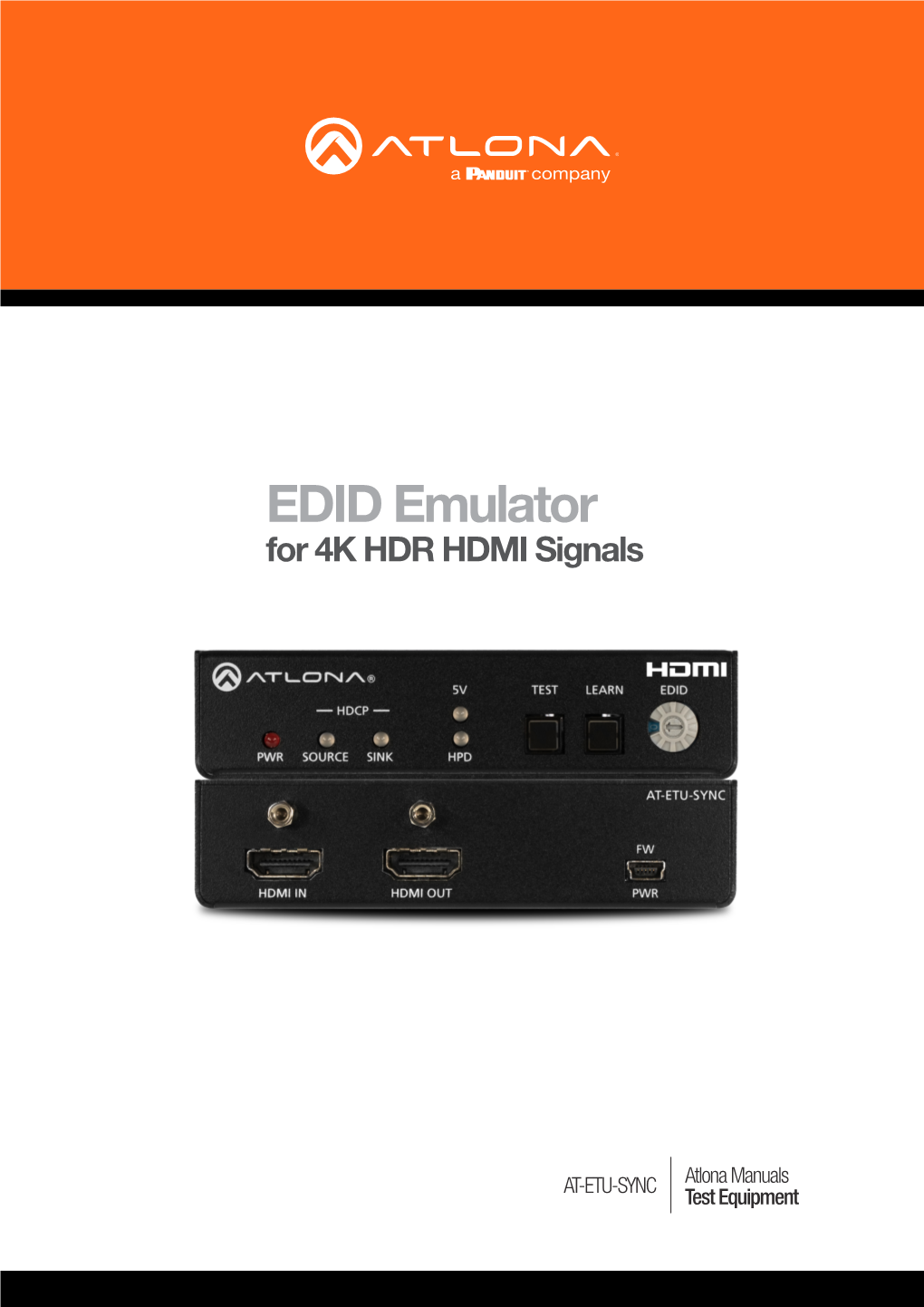 EDID Emulator for 4K HDR HDMI Signals