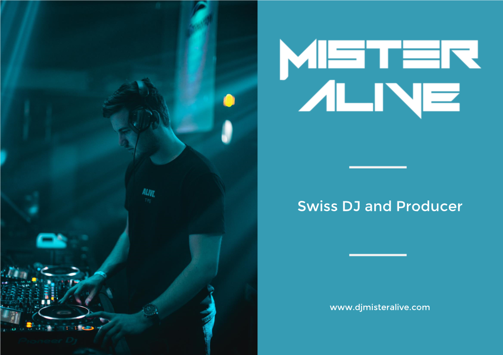 Swiss DJ and Producer