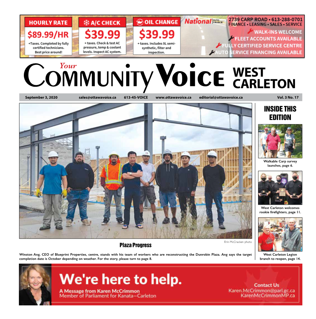 West Carleton Welcomes Rookie Firefighters, Page 11