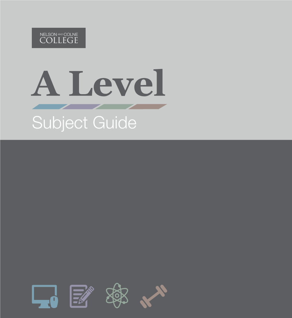 A Level Subject Guide Get Ready