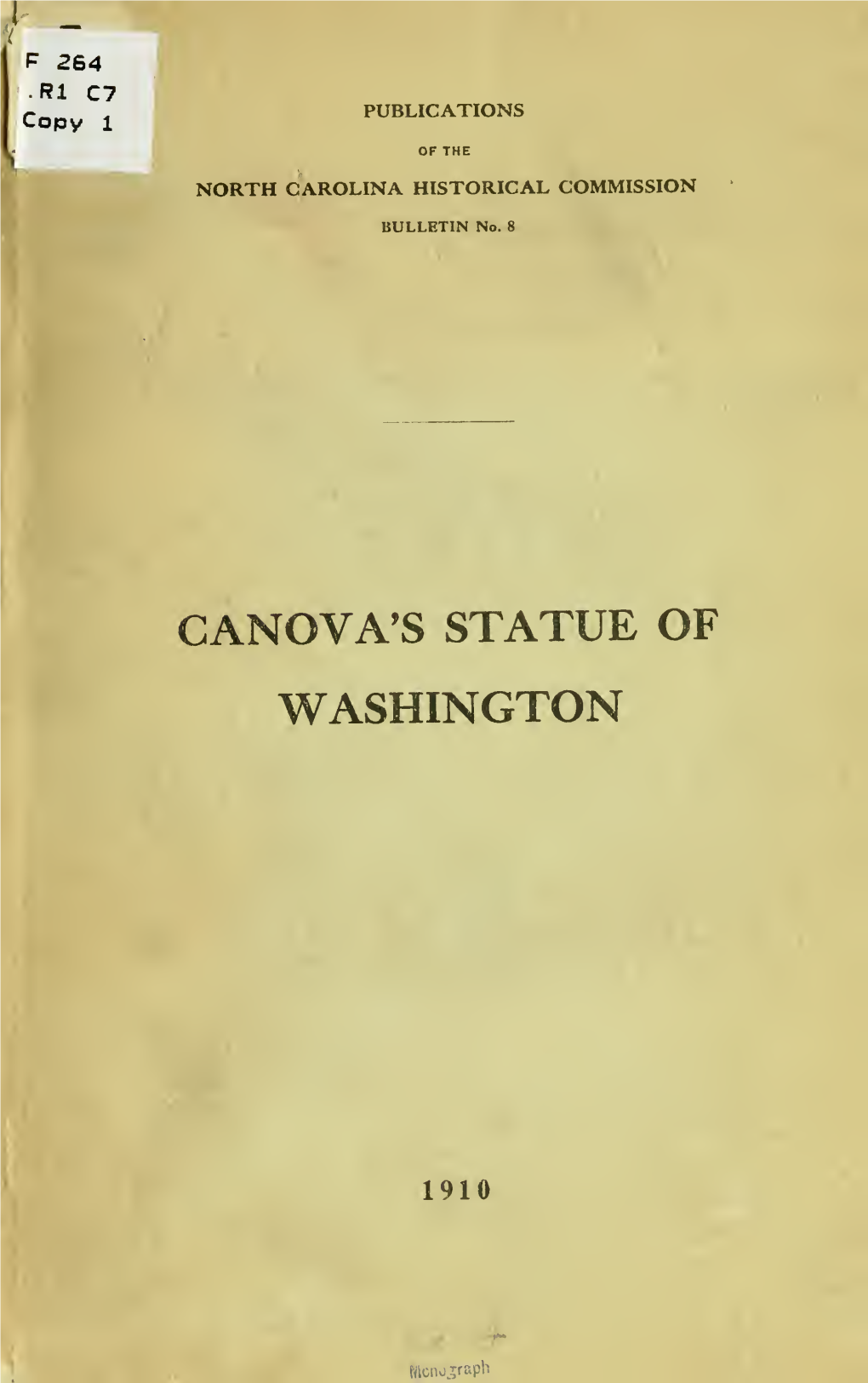 Canova's Statue of Washington