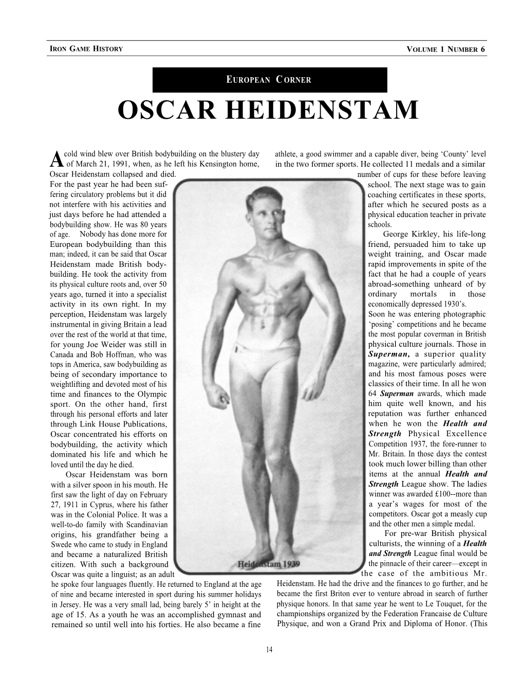 Oscar Heidenstam