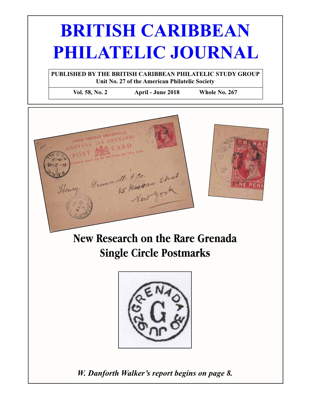 British Caribbean Philatelic Journal Vol