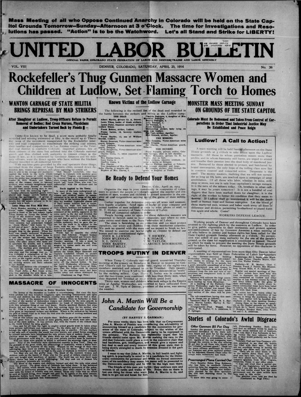 United Labor Bulletin