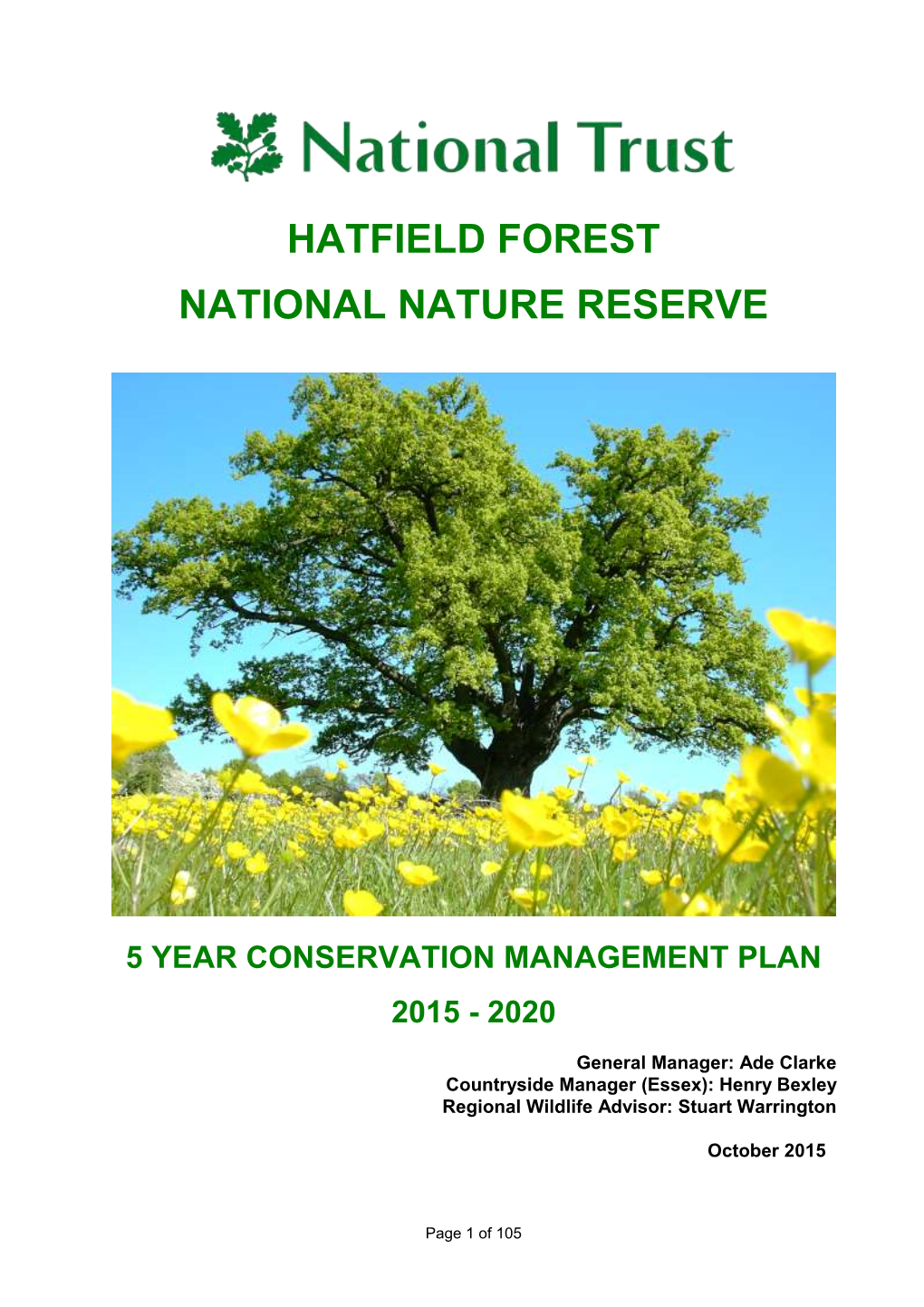 Hatfield Forest National Nature Reserve