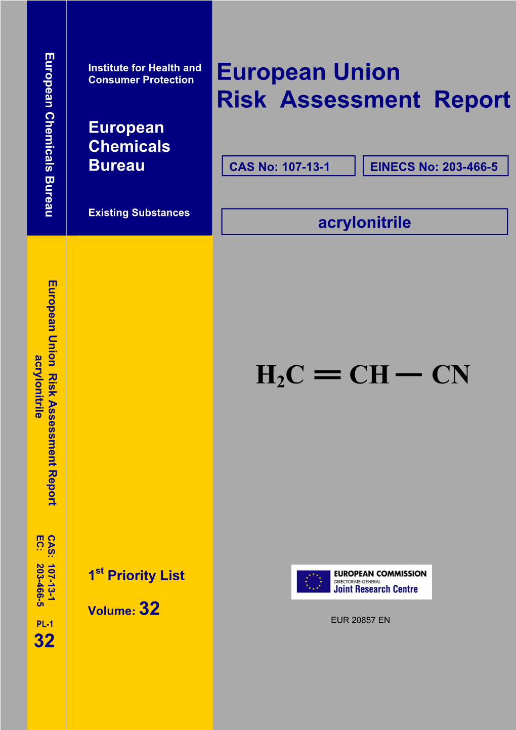 European Union Risk Assessment Report