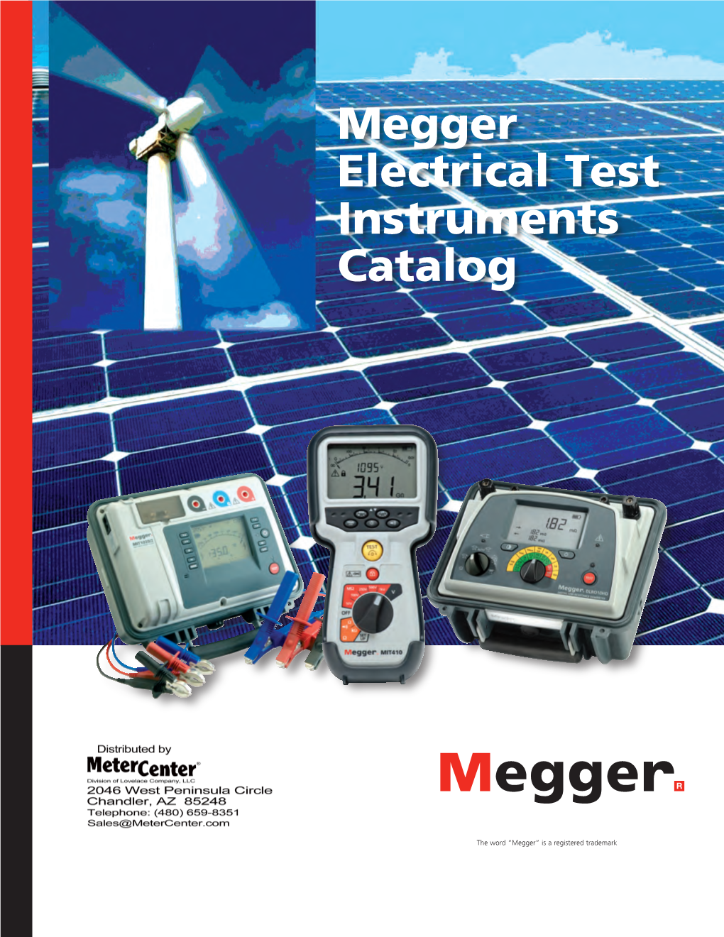 Megger Electrical Test Instruments Catalog