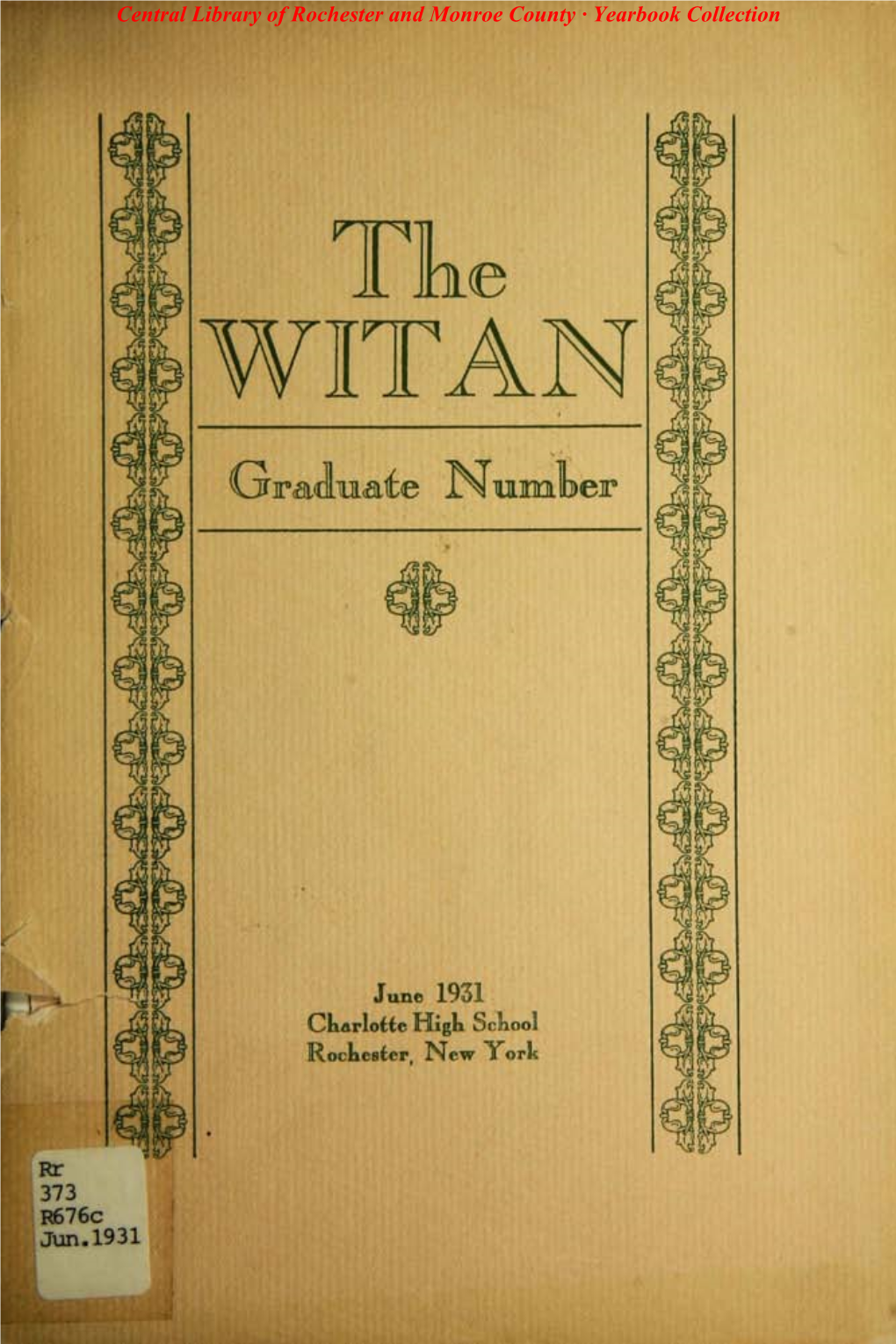 1931 June (Witan)