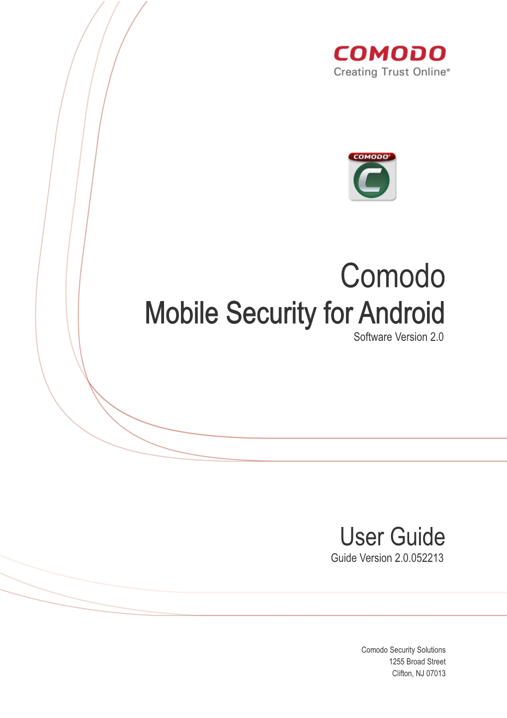 Comodo Mobile Security for Android Software Version 2.0